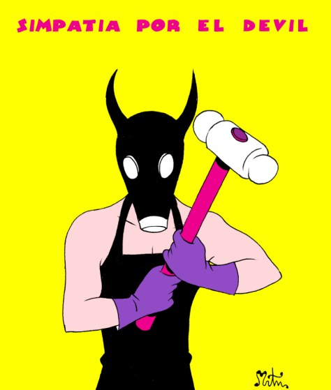 Portada del cómic "Simpatía por el devil". de Miguel Ángel Martín©