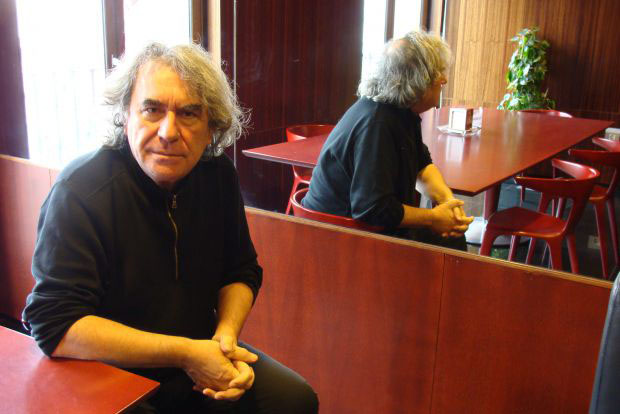 Ángel Marcos, autor del proyecto `La Mar Negra´. © Fotografía: L. Fraile. 