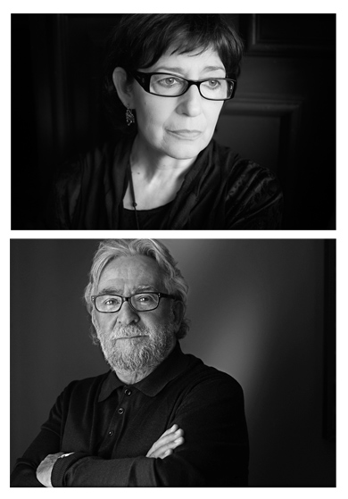 Olvido García Valdés. © Fotografía: Inés Marful y Su Alonso. / Miguel Marinas. © Fotografía: Beatriz Ruibal.