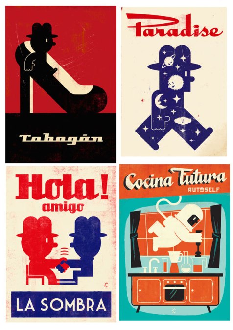 Cuatro estampas. © Javier Cardo.