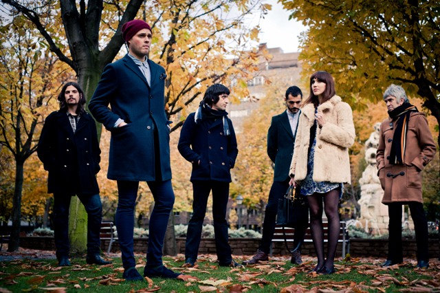 Los músicos que integran Pop Shop, The Bright, Arsel Randez, Rob DeLion y Cooper. Fotografía Mary Wilson