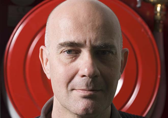 Germán Coppini, en una fotografía del disco "Semper Audax" (Lemuria Music).