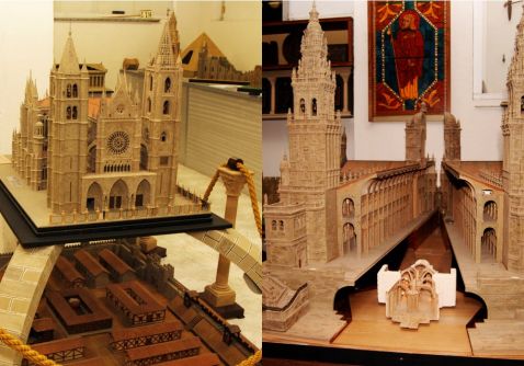 Maquetas de Francisco González Ferreras. © Fotografía: RGM.