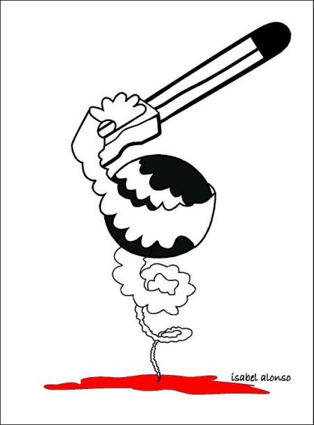 "Por un mundo laico". © Isabel Alonso Díez.