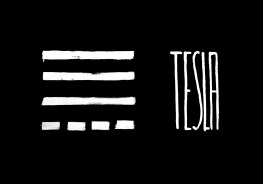 El logo del Festival TESLA es obra del artista Eduardo Fandiño.