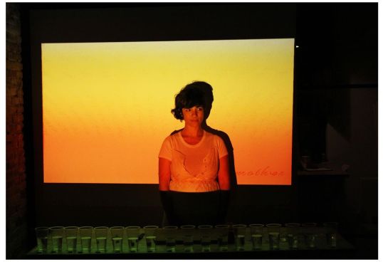 La performer Tarha Erena Sarmiento estará este fin de semana en Valladolid. © Foto: Cristina Rodríguez.