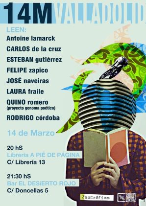 El cartel del 14 de marzo.