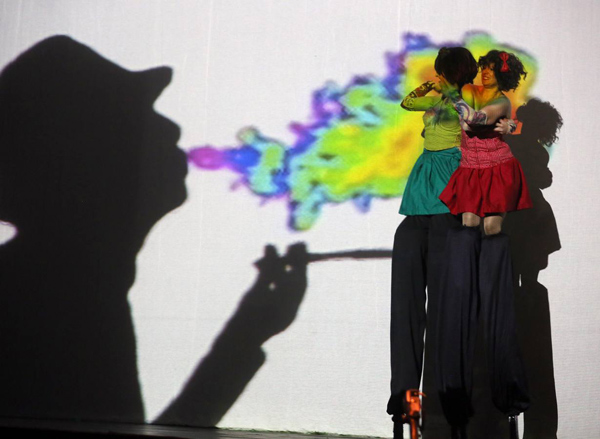 Imagen del espectáculo "Shock show". © Fotografía: Henar Sastre.