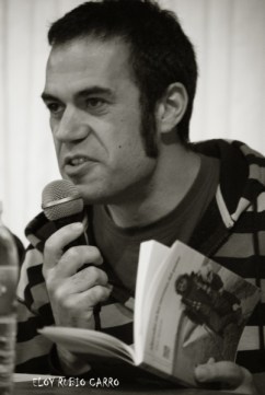 El poeta Abel Aparicio. © Eloy Rubio Carro.