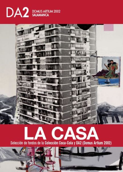 El cartel de la muestra, sobre la obra de Juan Ugalde "Amor en la ciudad" (1994).