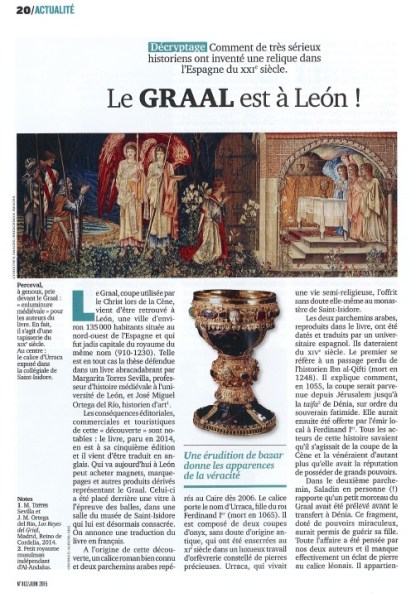 Primera página del articulo de Patrick Henriet publicado en la revista L'Histoire.