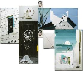 Políptico de Rubén Guerrero.