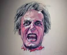 Dr. Hill, 2015. Mixta sobre papel. Luis F. Sanz