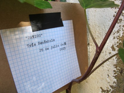 PATIOS (2) / 29 de julio.