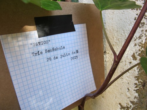 PATIOS (2) / 29 de julio.