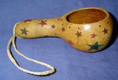 Calabraza para beber.