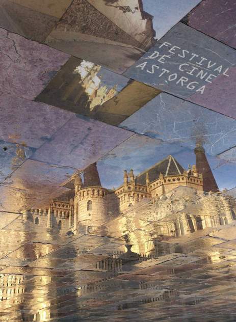 Cartel del Festival de Cine de Astorga 2015.