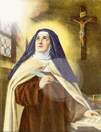 Santa Teresa de Ávila, también conocida como Teresa de Jesús.