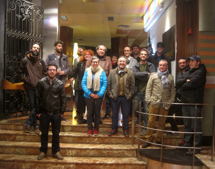 Personas que asistieron a la presentación de 