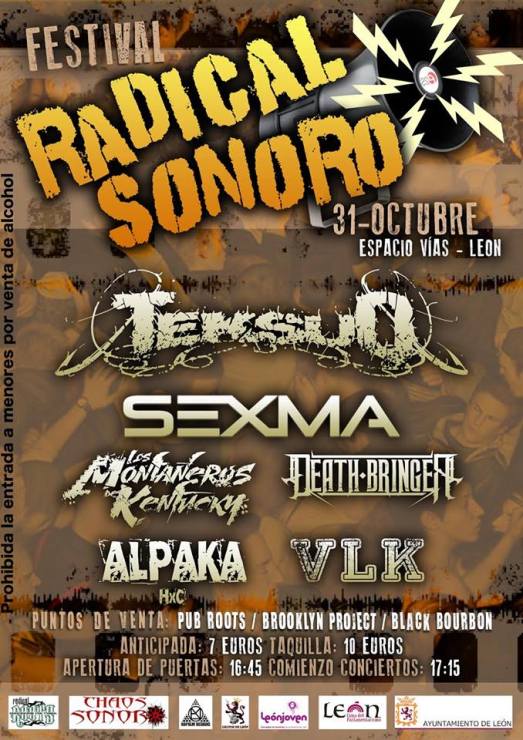 Cartel del Radical Sonoro Festival.