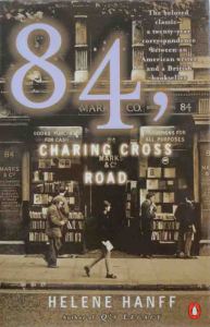 Portada de 84, Charing Cross Road (Ed. Penguin), en la que aparece la famosa librería Marks&Co.