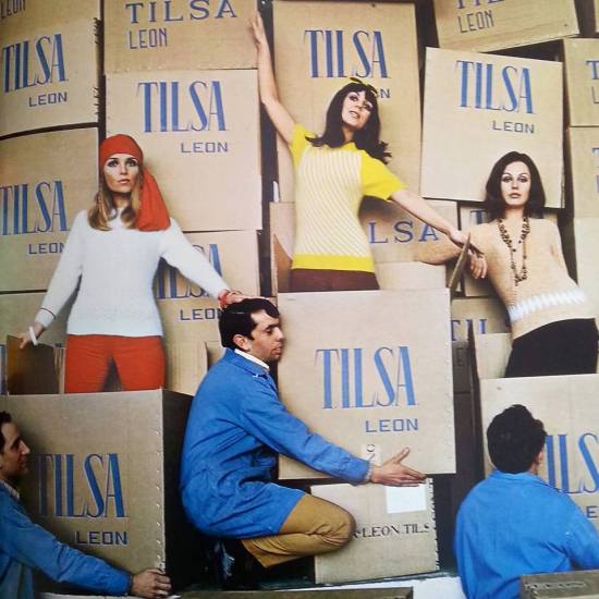 Imagen de los catálogos de Tilsa, realizada en los años 60-70 por Eugeni Forcano.