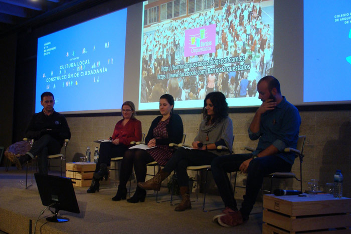 Presentación de los proyectos Barrios Orquestados, Danzan las Aulas y Kahinarte. Foto: L. Fraile.