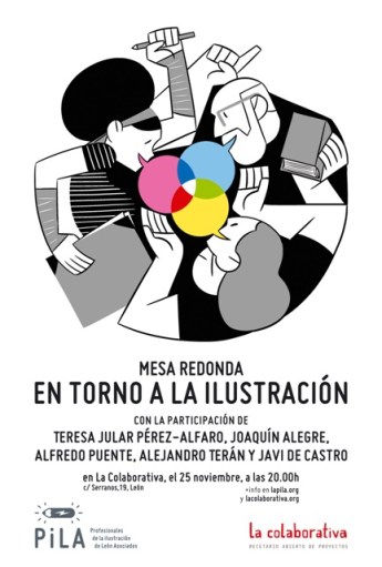 Cartel Charlas Pila.