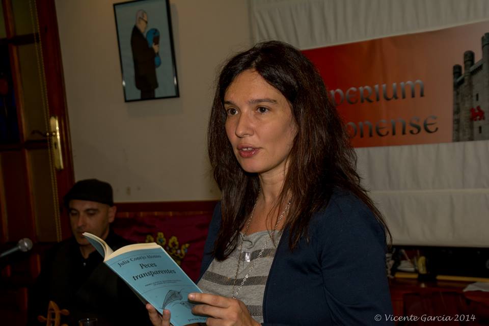 Julia Conejo en una fotografía de Vicente García.