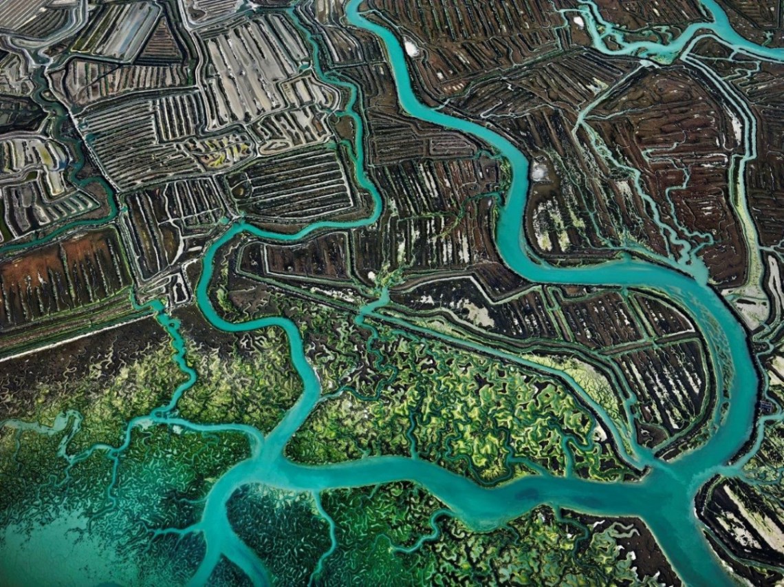 Una de las fotografías de la exposición Fotografía Edward Burtynsky.