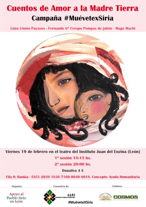 El cartel de la gala benéfica.