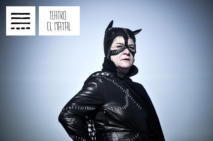 TESLA 10 / 2016 (Teatro El Mayal–ULE). El cartel es obra de Eduardo Fandiño.