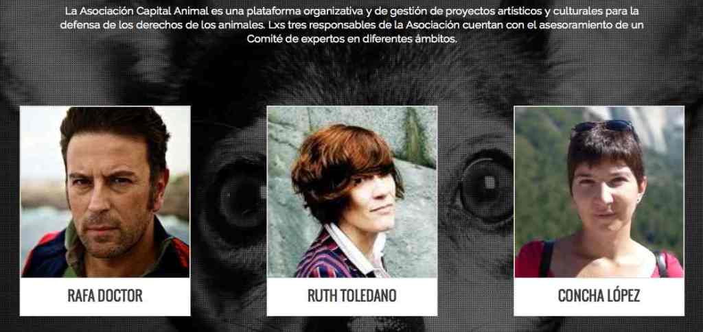 Rafael Doctor, Ruth Toledano y Concha López.