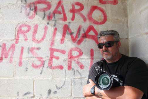 El fotoperiodista leonés Norberto Cabezas Quintanilla.