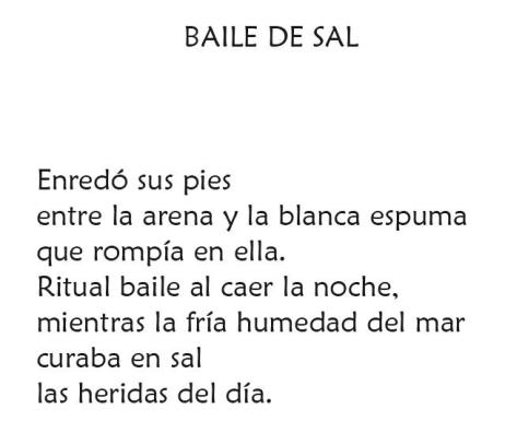 Un poema del libro. (Cortesía del editor y de la autora).