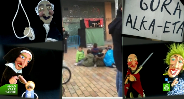Títeres desde Abajo. / Imagen tomada de La Sexta,