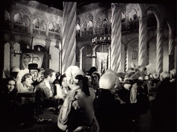 Una de las escenas de la película rodada en el claustro de San Gregorio. Foto: Filmoteca Nacional.