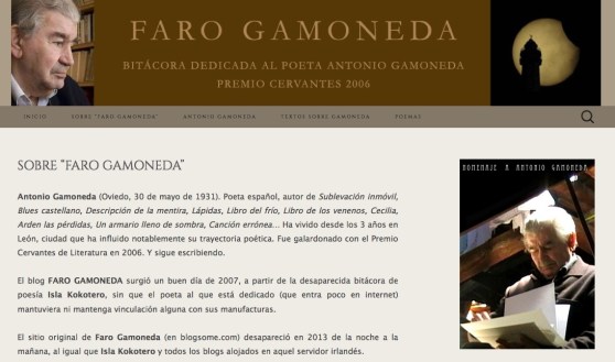 Faro Gamoneda.