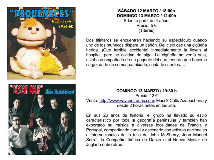 Más actividades marzo 2016.