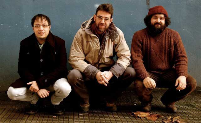 El trío asturiano Tuenda.