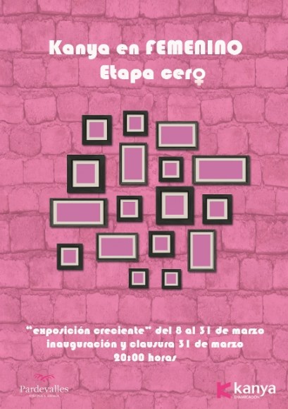 Cartel Kanya en Femenino.