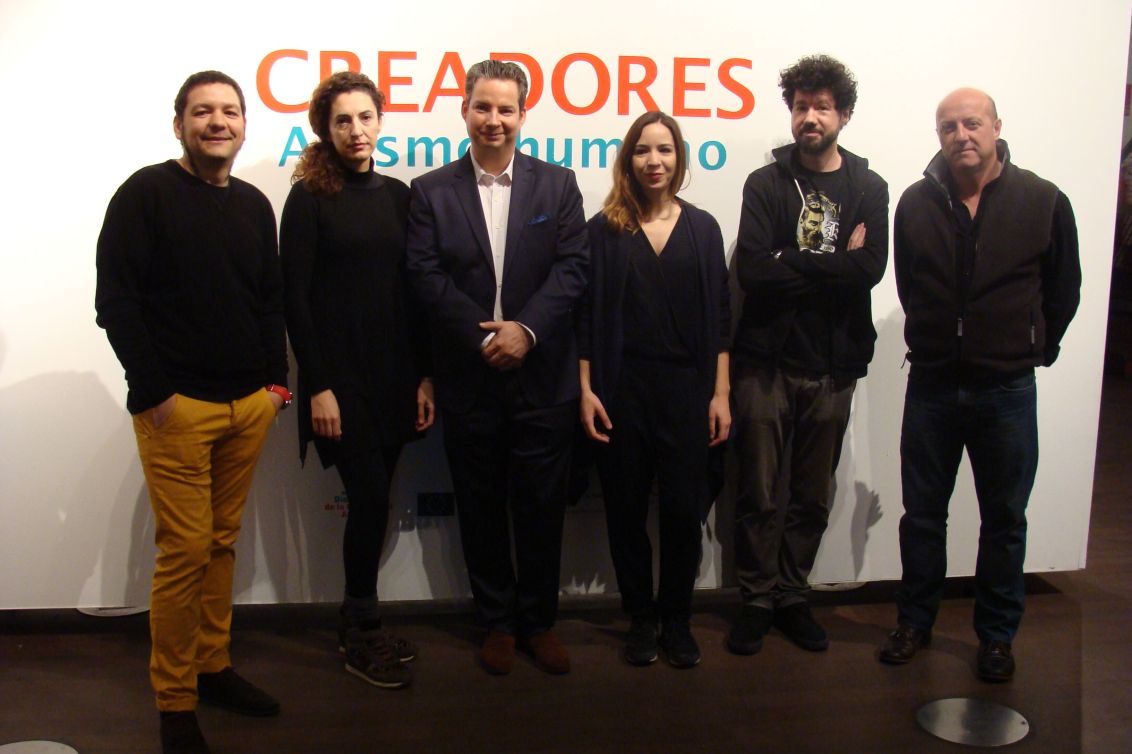 David del Bosque. Amaya Bombín, Lucas Cuturi, Patricia Sandonis, Julio Falagán y Germán Sinova. Fotografía: Laura Fraile