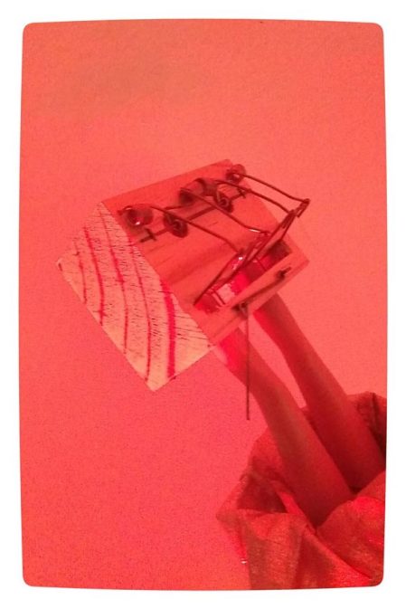 Andrea Soto en el salón de Pi. © Fotografías: Antonio G. Chamorro.