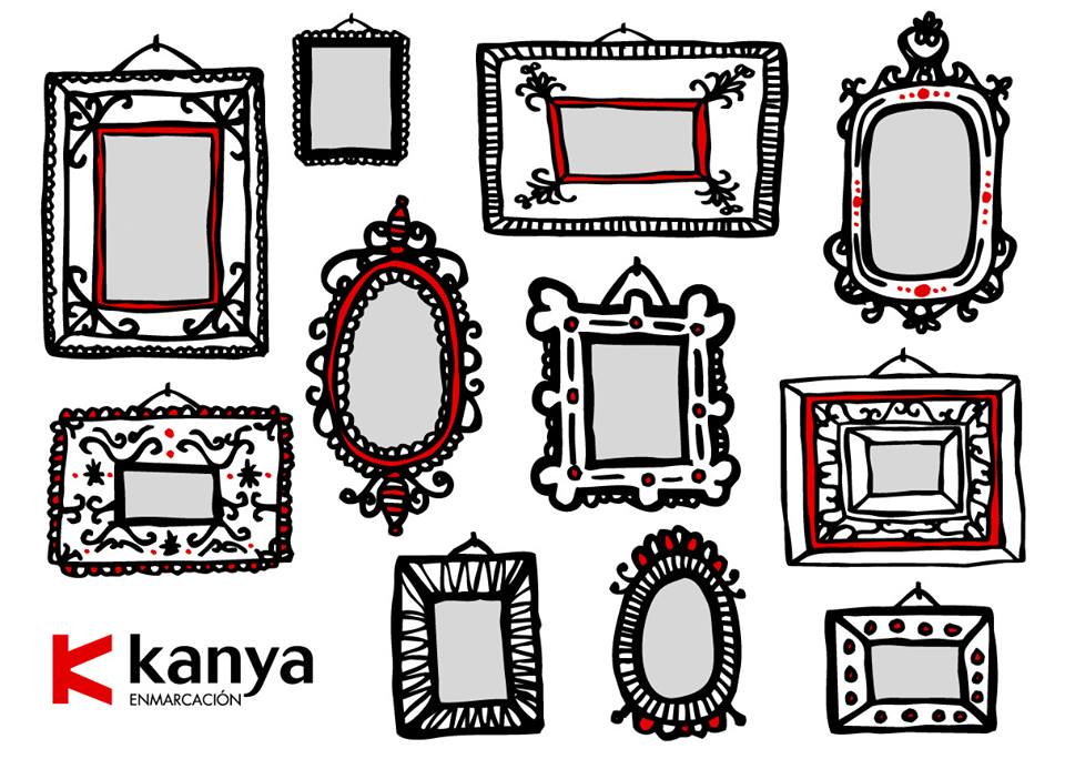 Kanya Enmarcación. Ilustración de Pablo García (Pablo Je Je).