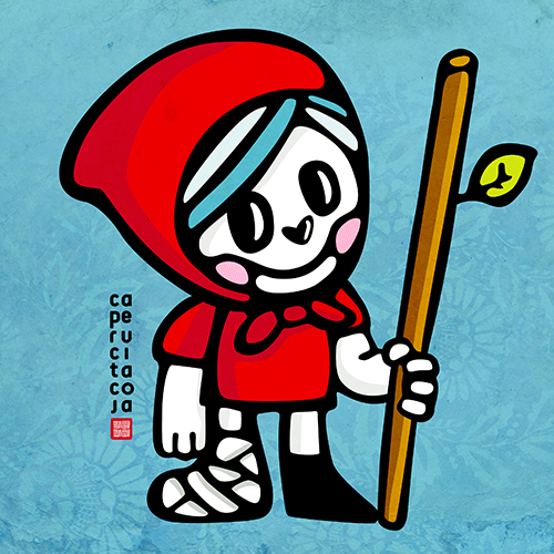 "Caperucita coja". Una ilustración de Pablo García (Pablo Je Je).