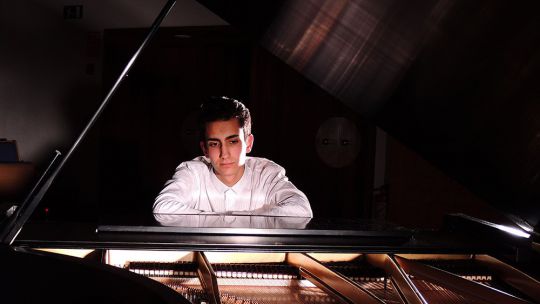 El pianista leonés Daniel Pacho Villacorta.