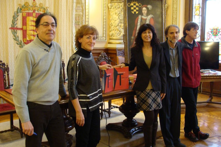 Miguel Ángel Pérez, Ana Gallego, Ana Redondo, Isaac Macho y Ángel Sánchez. Foto: L. Fraile