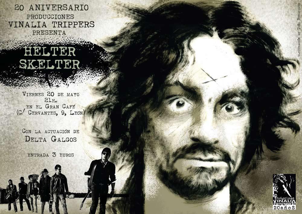 El cartel Vinalia Trippers 20 años.