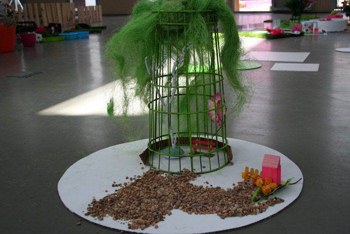 "Archipiélagos", dentro del proyecto genérico de "Jardines efímeros" de Calamar Teatro. © Fotografía: Juan A. Berzal.