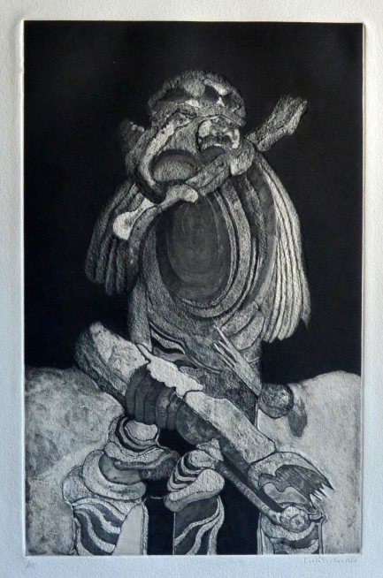 "Composición". Lucio Muñoz. 1975.